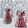OC 152 Heavy Georgette Kids Party Wear Girls Gown