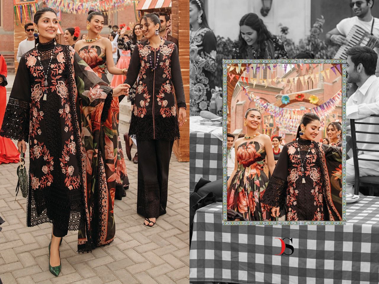 Deepsy Mushq Heavy Festive Wear Cotton Designer Pakistani Salwar Kameez