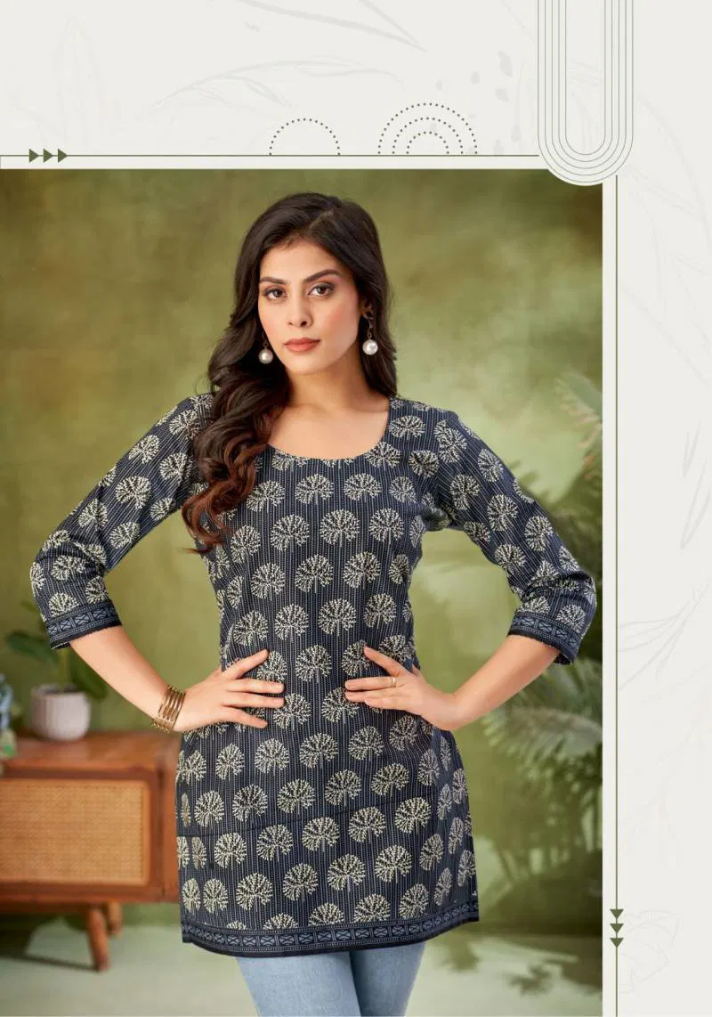 Khushi Vol 2 By Miss World Cotton Short Tops Wholesalers In Delhi