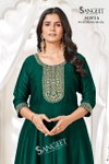 Sofia By Sangeet ichitra Blooming Silk Wholesale Anarkali Kurtis In India