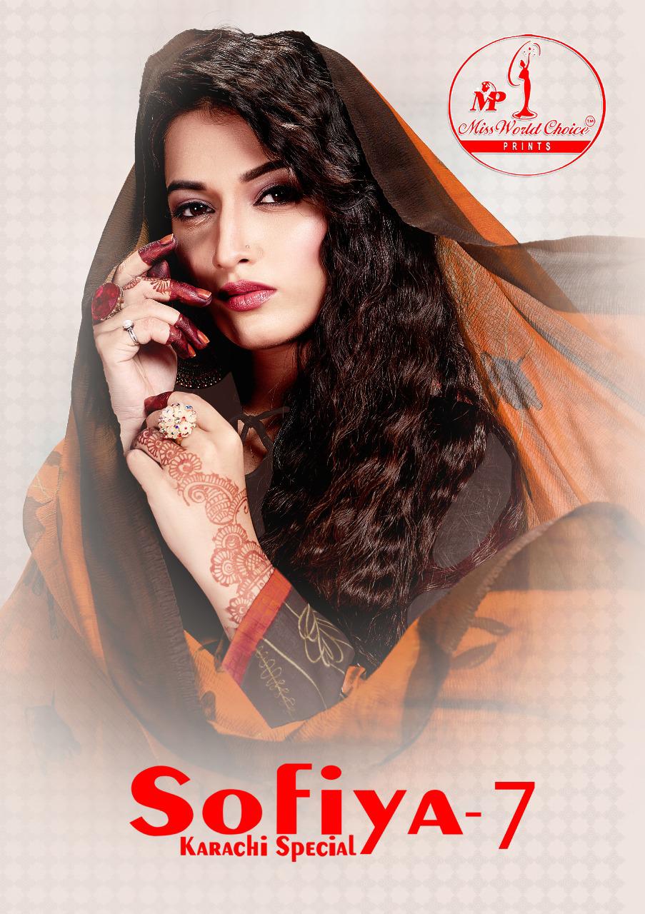 Sofiya 7 New Designer Printed Cotton Dress Material Collection 