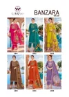 Banzara Vol 2 By Woodee Viscose Vatican Kurti With Bottom Dupatta