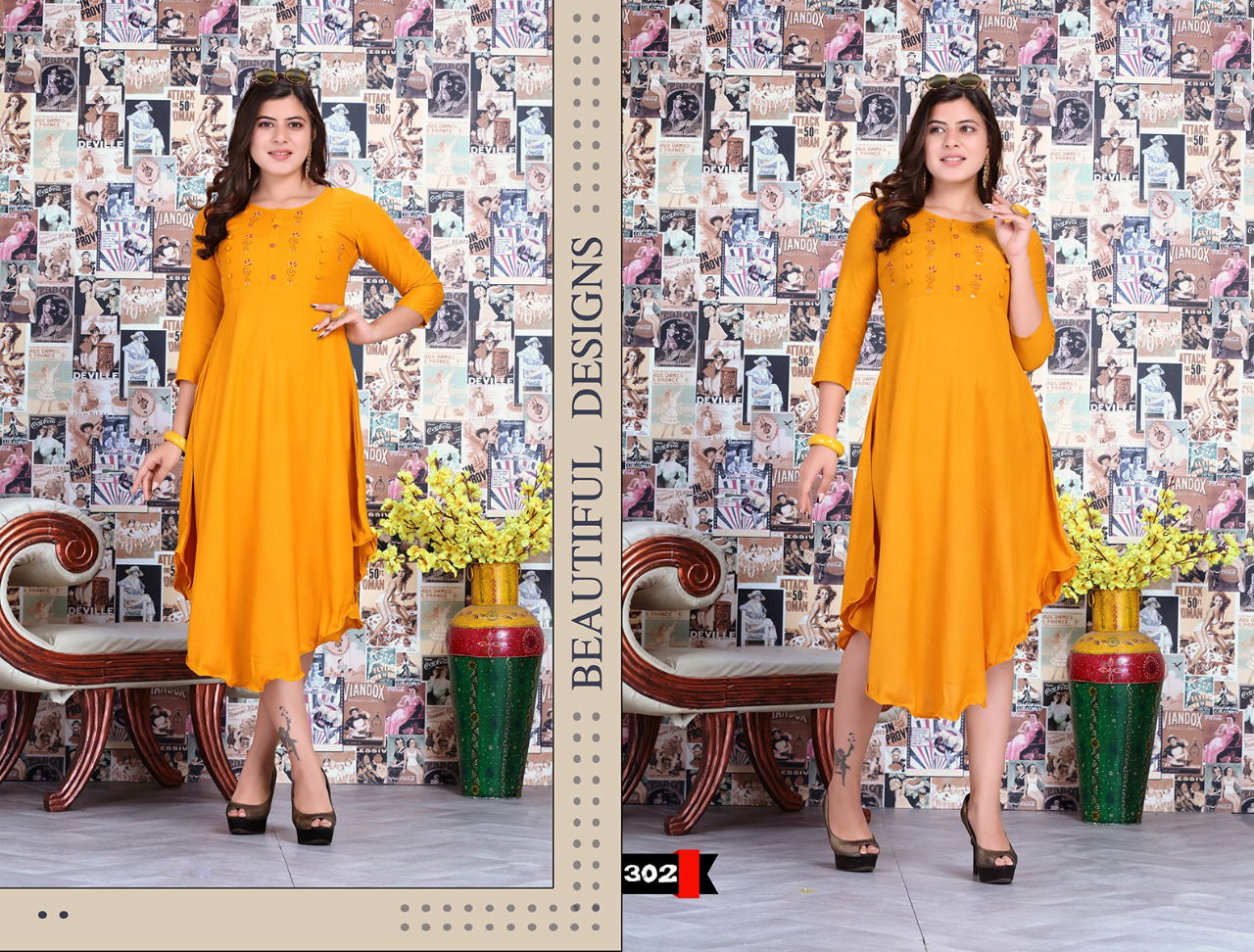 Trendy Favourite Latest Fancy Designer Festive Wear Heavy Rayon Designer Kurtis Collection
