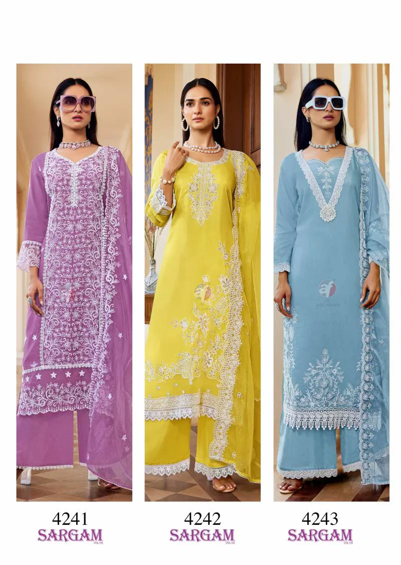 Sargam Vol 2 By Af Maslin Kurti Bottom With Dupatta Wholesale Market Surat