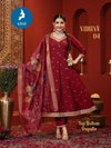 Vidhya By Kaya Roman Silk Anarkali Kurtis Wholesale Distributors In India