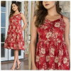 Naisha K 134 Cotton Casual Wear Midi Dress Bulk Orders In India