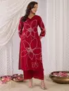 Indo Era 2560 Viscose Embroidered Kurti With Bottom Wholesalers In Delhi