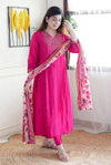 Dhruvi 354 Silk Festival Wear Kurti With Pant Dupatta Bulk Orders In India