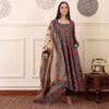 Dhruvi 329 Viscose Printed Surat Anarkali Kurtis With Bottom Dupatta Wholesale Market