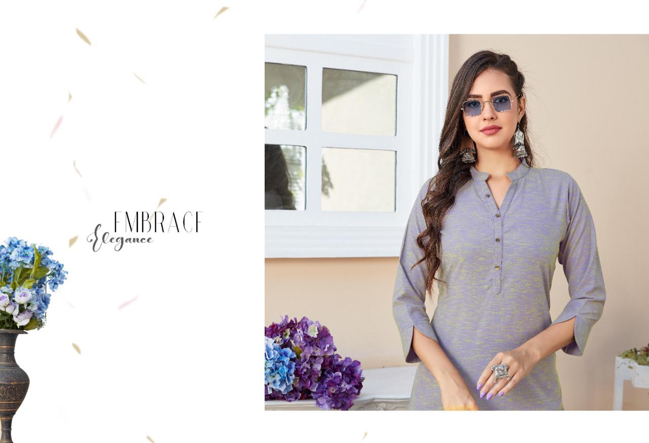 New Latest Zohie Designer Rayon Party Wear And Casual Wear Kurties Collection 