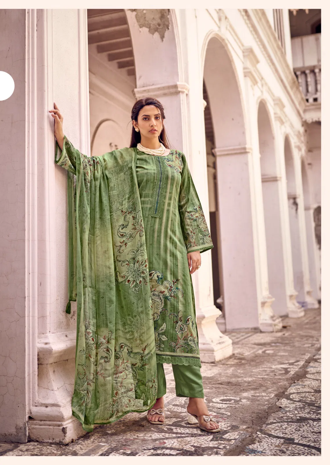 Rohi By Sadhana Lawn Cotton Digital Printed Dress Material Suppliers In India