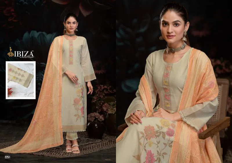 Bosca Vol 7 By Ibiza Lawn Cotton Jacquard Salwar Kameez Suppliers In India