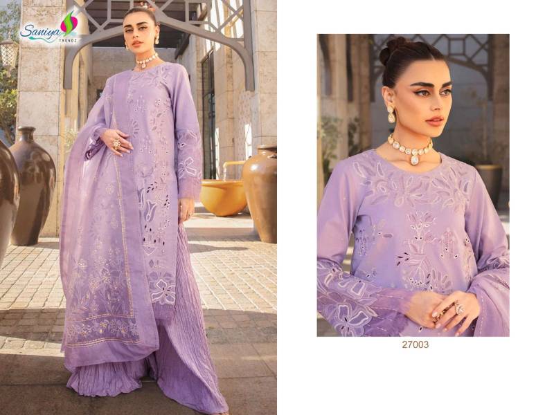 Rang Rasiya Vol 27 By Saniya Cotton Pakistani Salwar Suit Orders In India