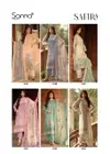 Safira By Sanna Hamp Linen Printed Ladies Salwar Suits Wholesale Market In Surat
