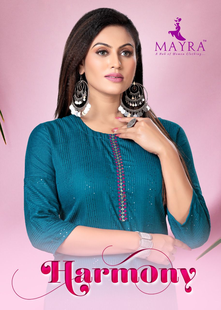 Mayra Harmony Cotton Daily Wear Printed Designer Kurti Collection