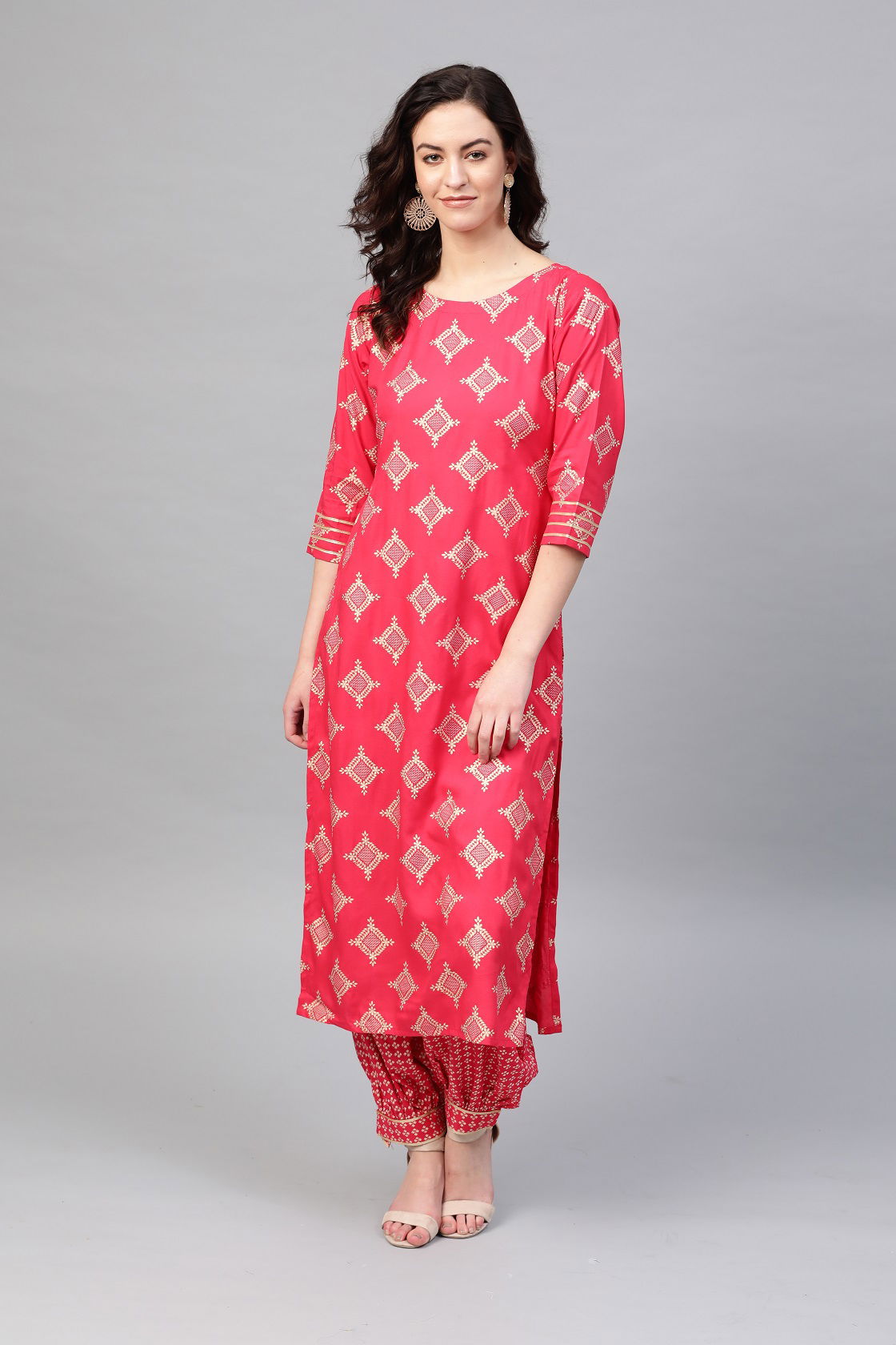 Era Pankh 4 Casual Wear Designer Printed Regular Wear Cotton Kurti With Flex Bottom Collection
