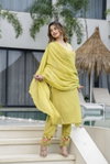 Naisha K 154 Cotton Dobby Kurti Bottom With Dupatta Exporters In India