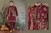 Rajwada Attire 2 by Shubhvastra Viscose Silk Mens Kurta With Koti Bottom Orders In India