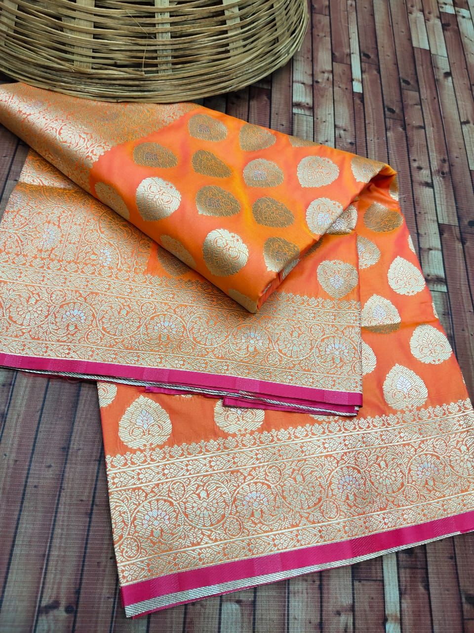 Tathastu Silk Non Catalog Kanchipuram Pure Silk Saree