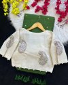 Khadi Vol 60 Khadi Cotton Saree With Cotton Embroidery Blouse