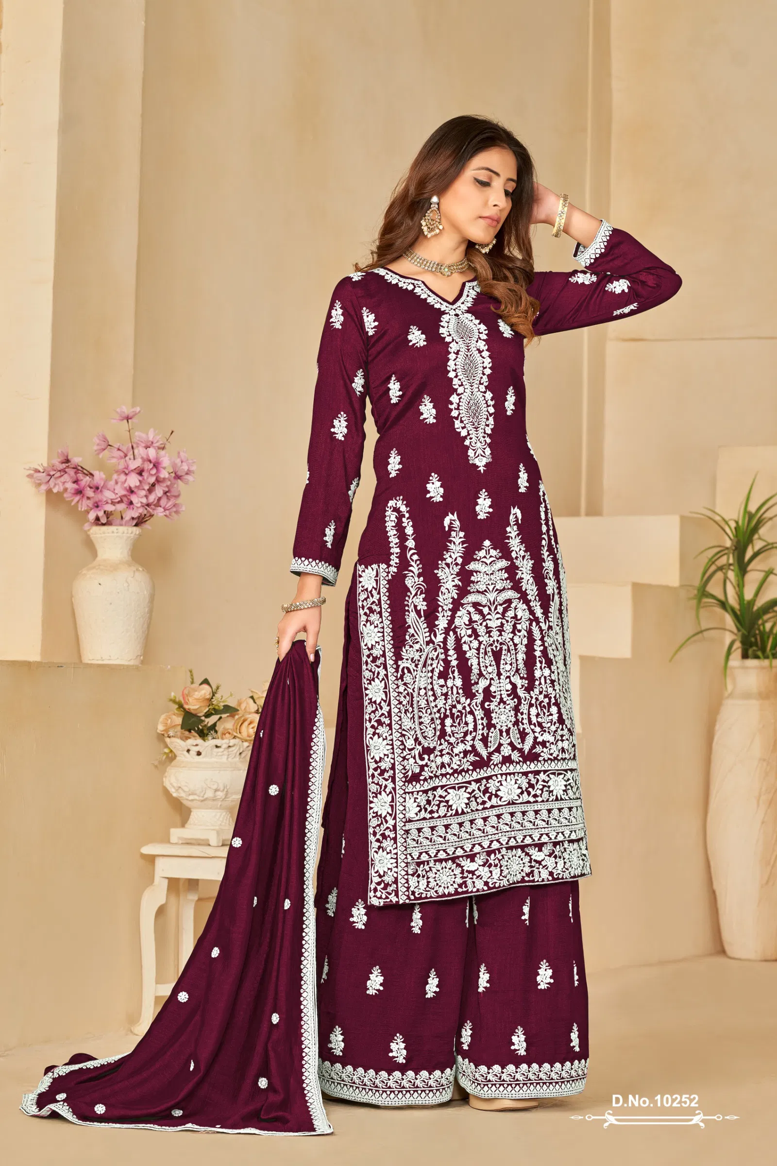 Anjubaa Vol 25 By Anjubaa 10251 To 10255 Series Readymade Suits Exporters in India