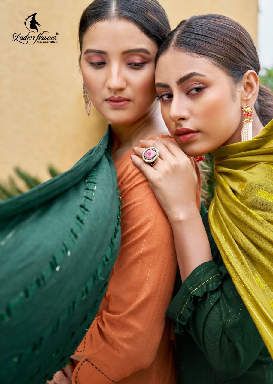 Ladies Flavour Ruhana 2 Festive Wear Rayon With Embroidery And Khatli Work Salwar Kameez Collection
