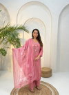 Naisha K 398 Rayon Robi Mirror Work Casual Wear Kurti With Pant Dupatta Bulk Orders In India