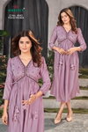 Mostyle 4042 Viscose Modal Alia Cut Designer Kurti Suppliers In Mumbai
