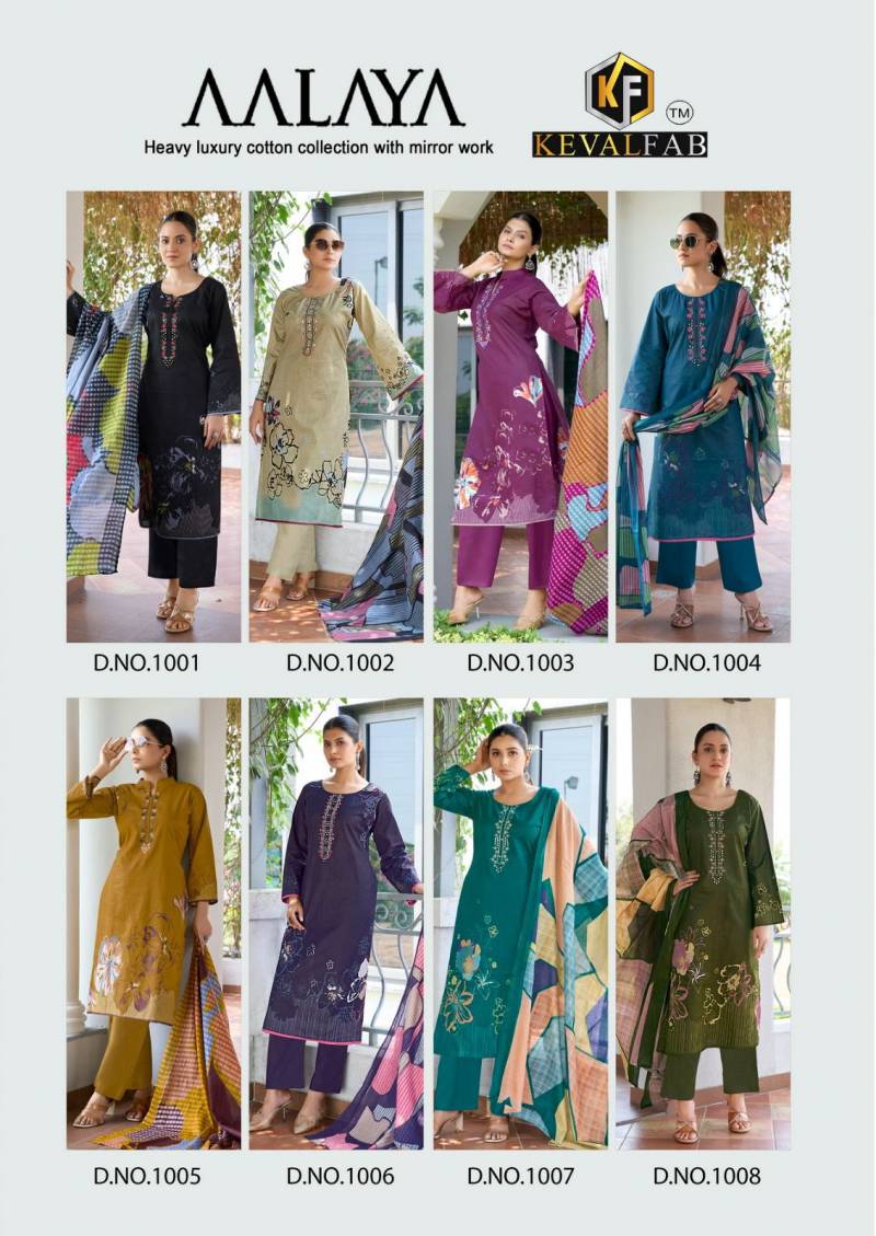 Aalaya Vol 1 By Keval Cotton Printed Dress Material Wholesale Market In Surat