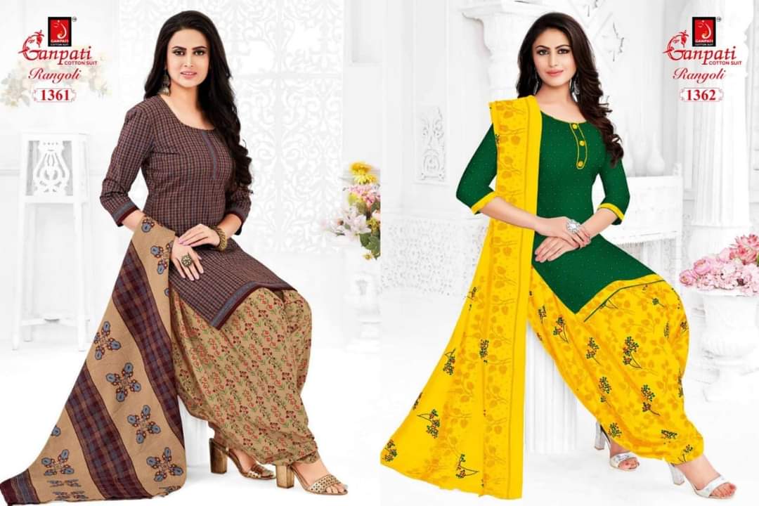 RANGOLI VOL- 13 Latest Fancy Designer Casual Wear Cotton Printed Dress Material Collection