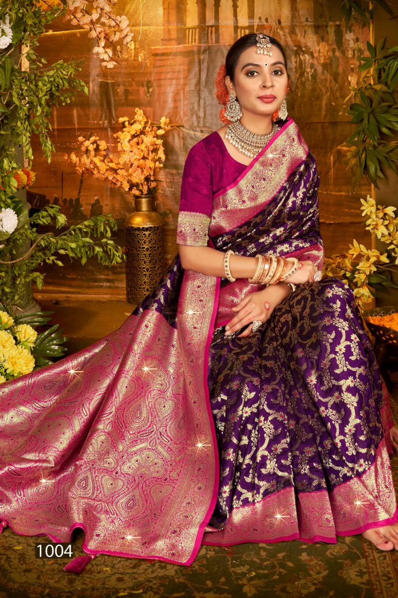 Gulaab Silk Saroski Vol 2 By Saroj Festive Wear Silk Saree Wholesale Clothing Suppliers In India