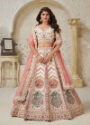 Cream Colour Silk With Designer Lahenga With Blouse Dupatta Wholesale Market In Surat KF 2112