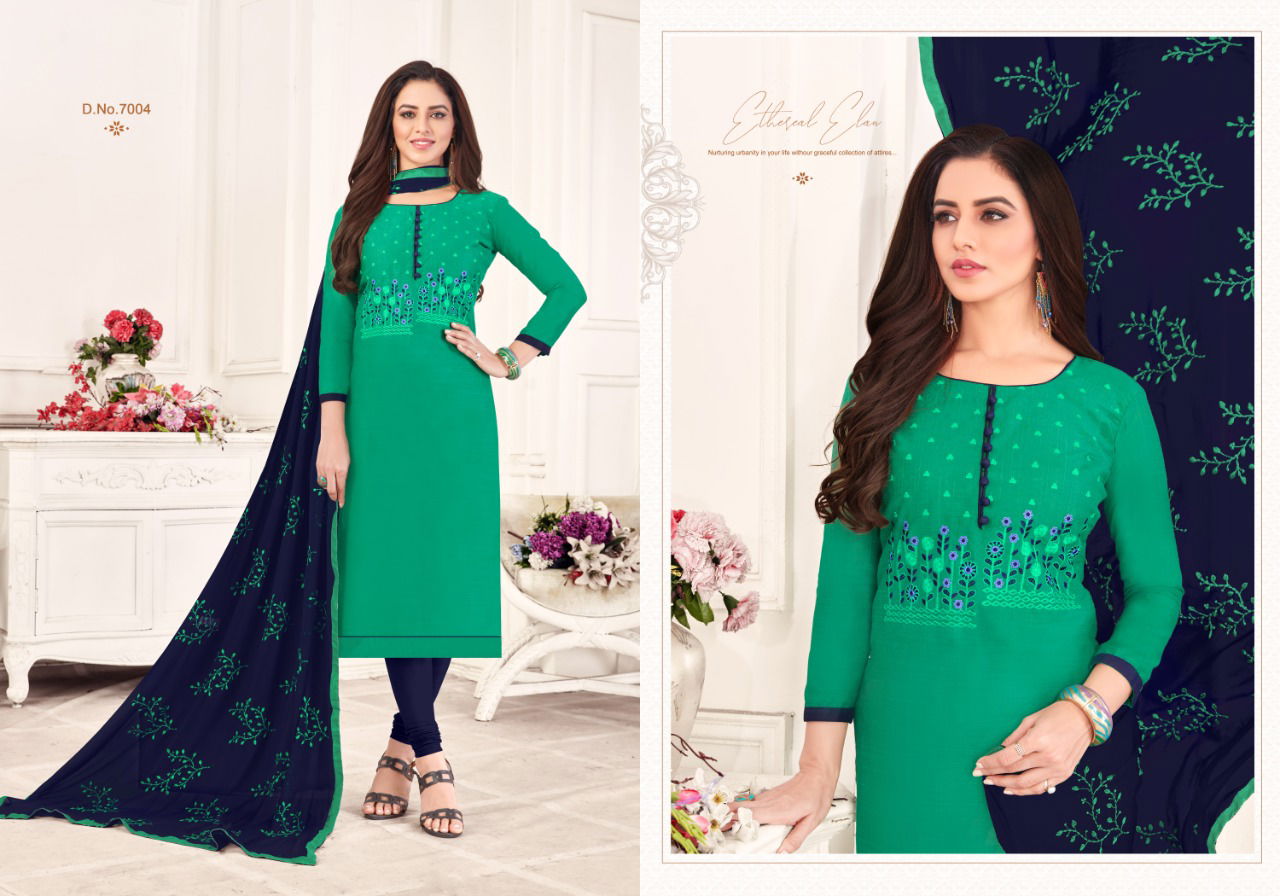Ff Anokhi Latest Fancy Casual Wear jharna silk Churidar Dress Materials Collection
