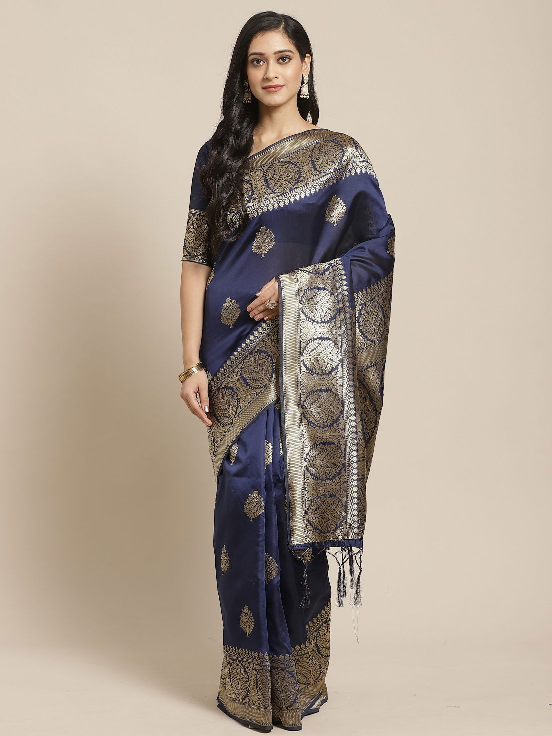 Tanisha 1 Festive Silk Blend Designer Woven Saree Collection at Wholesale Price