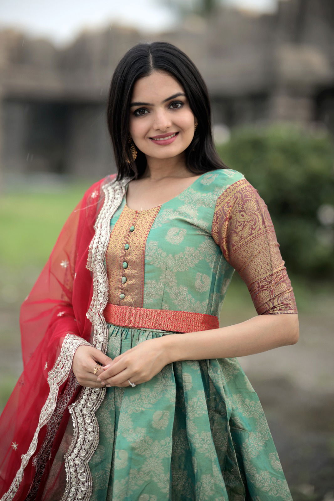 Ka 1057 Kanjivaram Silk Gown Catalog