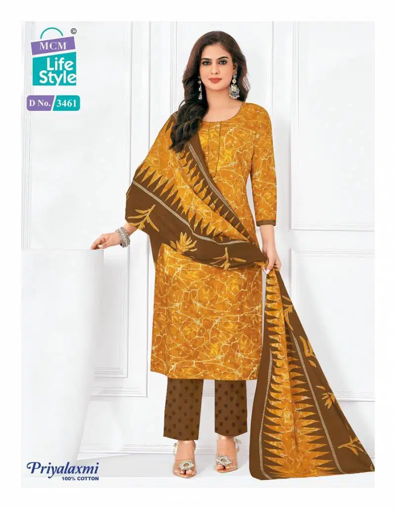 Priyalaxmi Vol 34 By Mcm Cotton Printed Dress Material Surat Wholesale Market