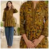Naisha K 321 Cotton Border Patty Short Tops Casual Wear Bulk Orders In India