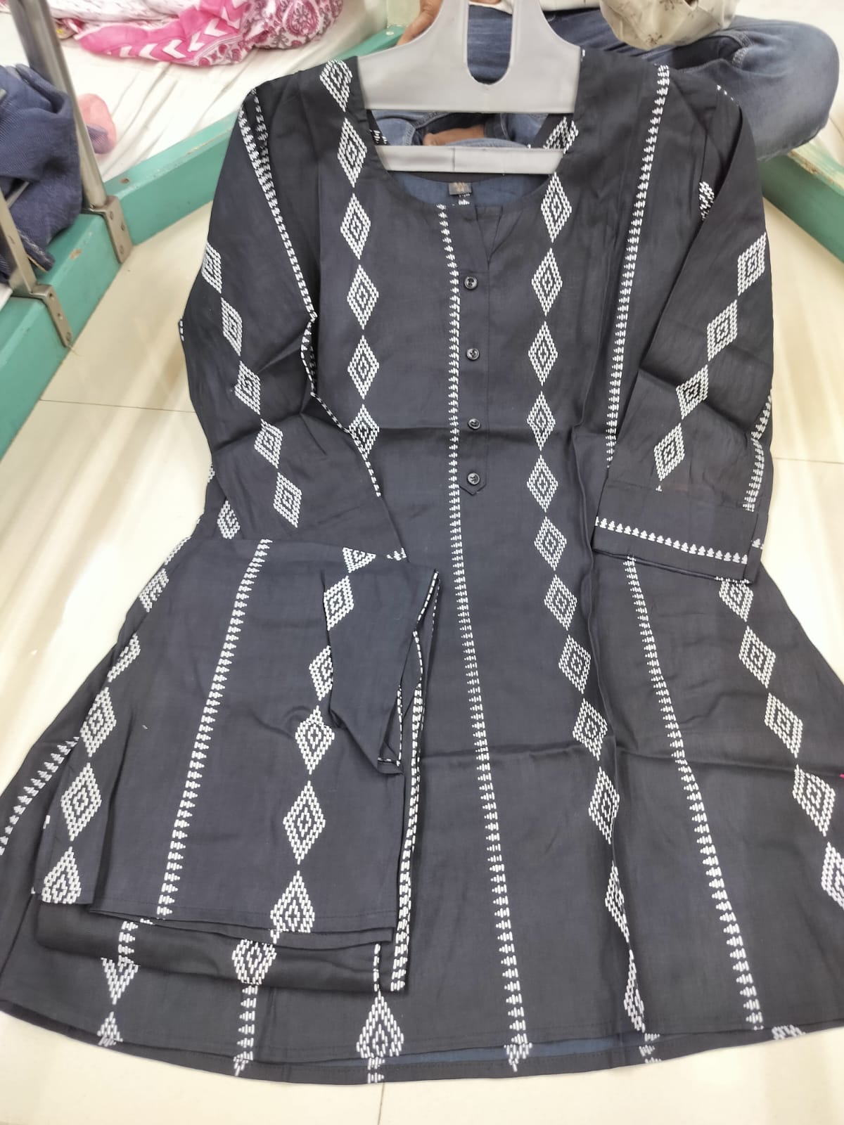 Virat Cord Set Short Kurti With Bottom Catalog