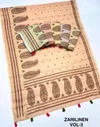 Rajyog Zari Linen Digital Print Wholesale Designer Wear Saree Suppliers in Mumbai