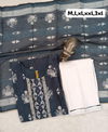 Virat Fancy Chanderi Silk Hand Work Kurti With Bottom Dupatta