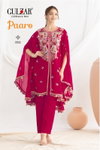 Paaro By Gulzar Elegant Chinon Embroidery Designer Kaftan Wholesale Distributors In India