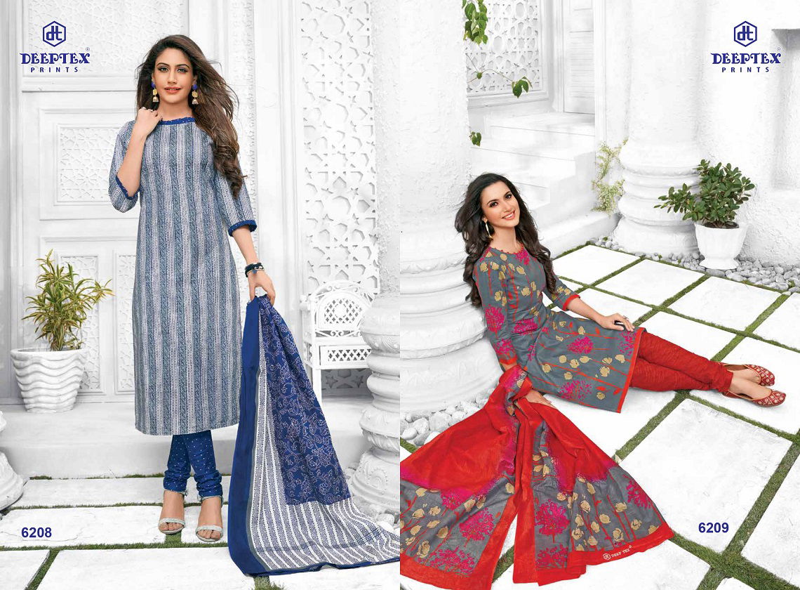 Deeptex Miss India Vol 62 Latest Exclusive Collection Of Designer Printed Pure Cotton Dress Material 