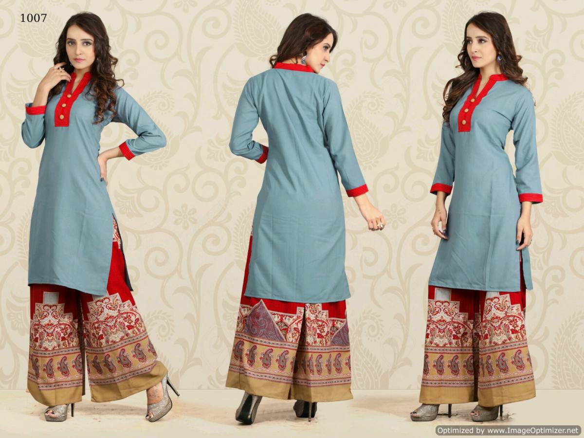 Jugni-Khwaab Latest fancy Designer Ethnic Wear Polly Cotton Printed Kurtis With Bottom Collection
 