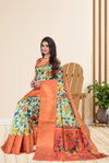Shrinidhi Soft Silk Kalamkari Printed Designer Saree Catalog