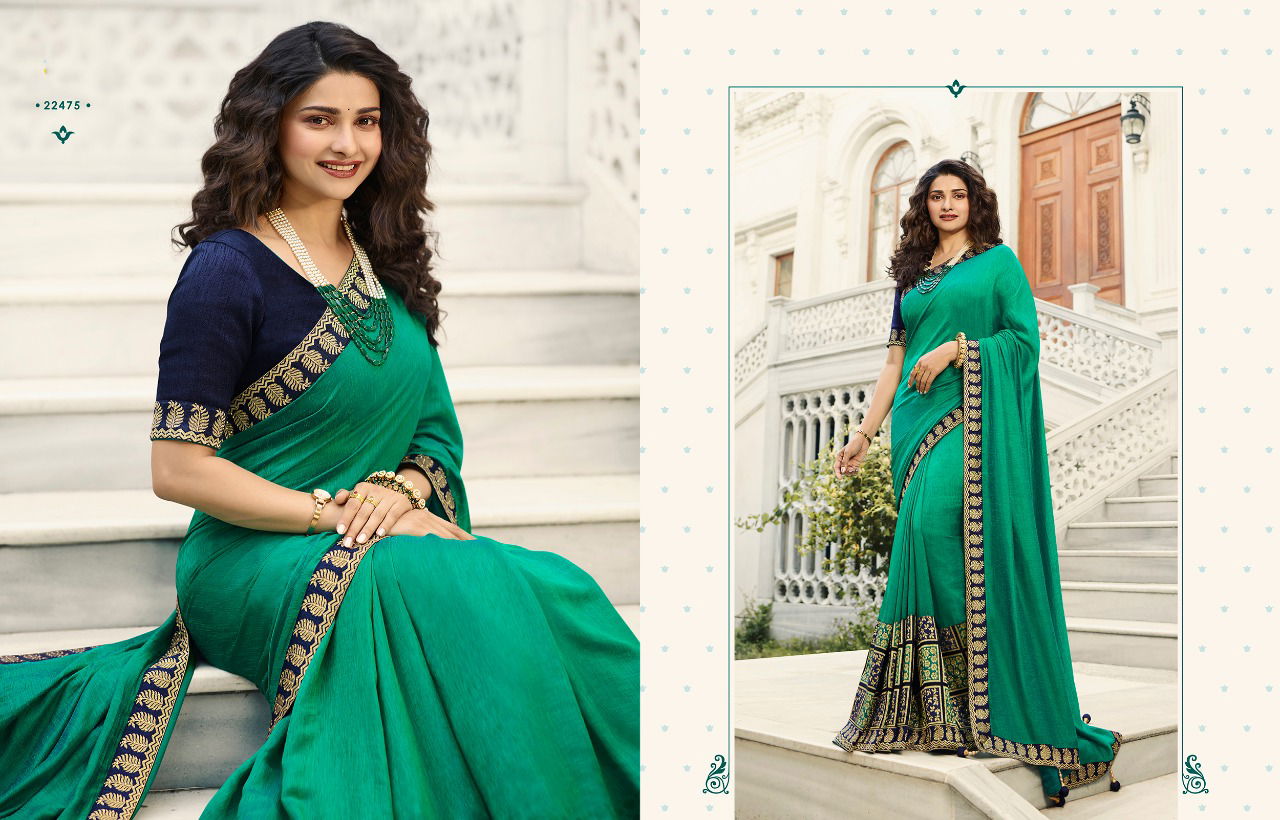 Latest Designer Plain Saree With Beautiful Designer Jacquard Border Party Wear Silk Saree Collection 