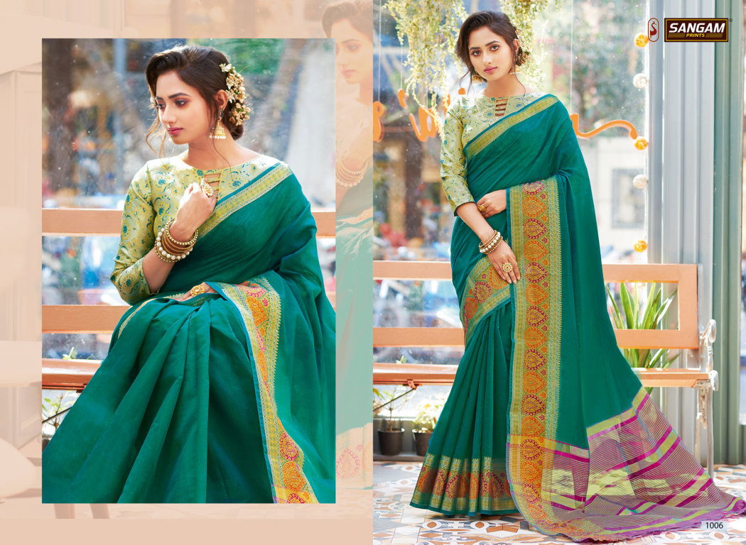 Sangam Odisha Festive Wear Silk Designer Sarees Collection
