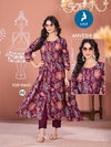 Anveshi 2 By Kaya Vertican Printed Wholesale Kurti With Bottom Suppliers In Mumbai