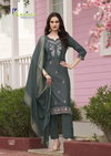 Joohi By Karissa Viscose Vatican Kurti With Bottom Dupatta Wholesale Online
