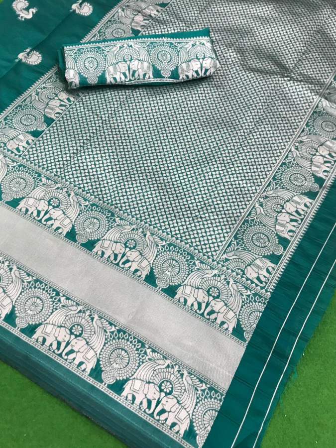 Kasturi Latest Designer Festive Wear Soft Cotton Silk Designer Saree Collection