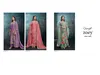 Zoey 2097 By Ganga Russian Silk Embroidery Designer Salwar Suit Exporters In India